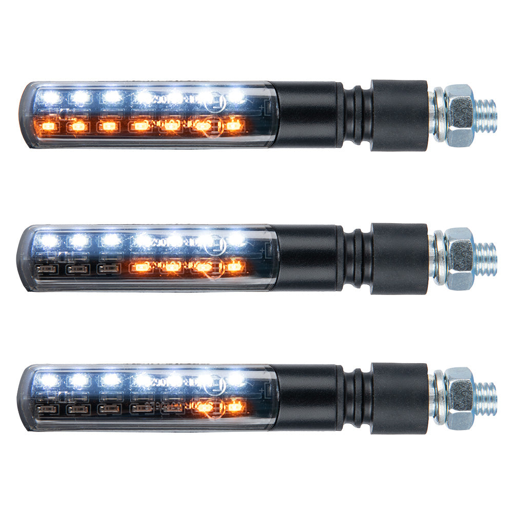 Oxford Night Slider Sequential Indicators Front Stylish Motorcycle Lights images