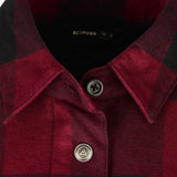Oxford Kickback 2.0 Woman Shirt Red Dynamic Riding Style