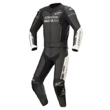 Alpinestars Gp Force Chaser Leather Suit 2 Pc Black White images