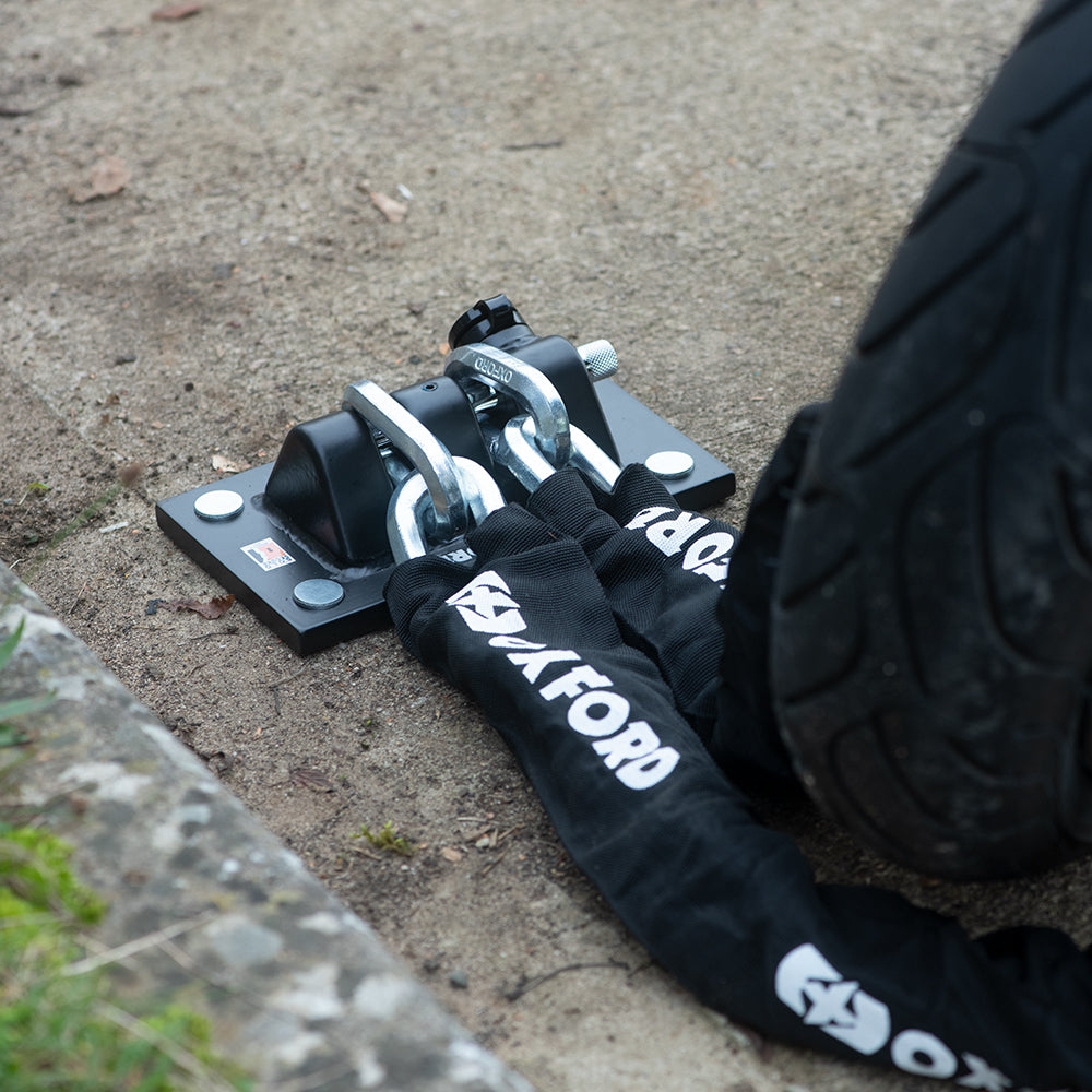 Oxford Docking Station Anchor Ultimate Motorcycle Security - MaximomotoUK