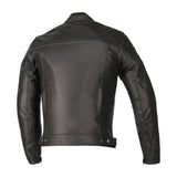 BELA - BLACK MERLIN LEATHER JACKET - SECURTEX MOTOR SL (t/a MaximoMoto)