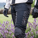 LS2 COMO AIR MOTORCYCLE LADY PANT BLACK DARK GREY