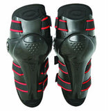 BELA - Textile Motocross Knee Guard Black/Red - SECURTEX MOTOR SL (t/a MaximoMoto)