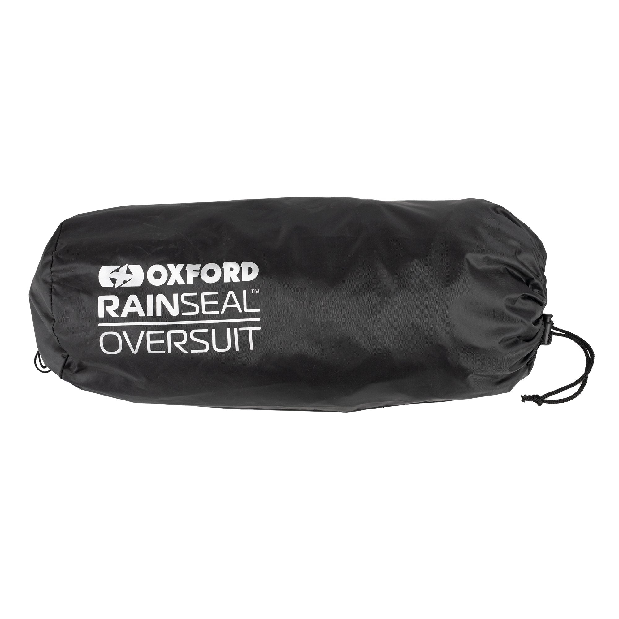 Oxford Rainseal Waterproof Motorcycle Rain Oversuit Black images