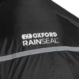 Oxford Rainseal Waterproof Motorcycle Rain Oversuit Black images