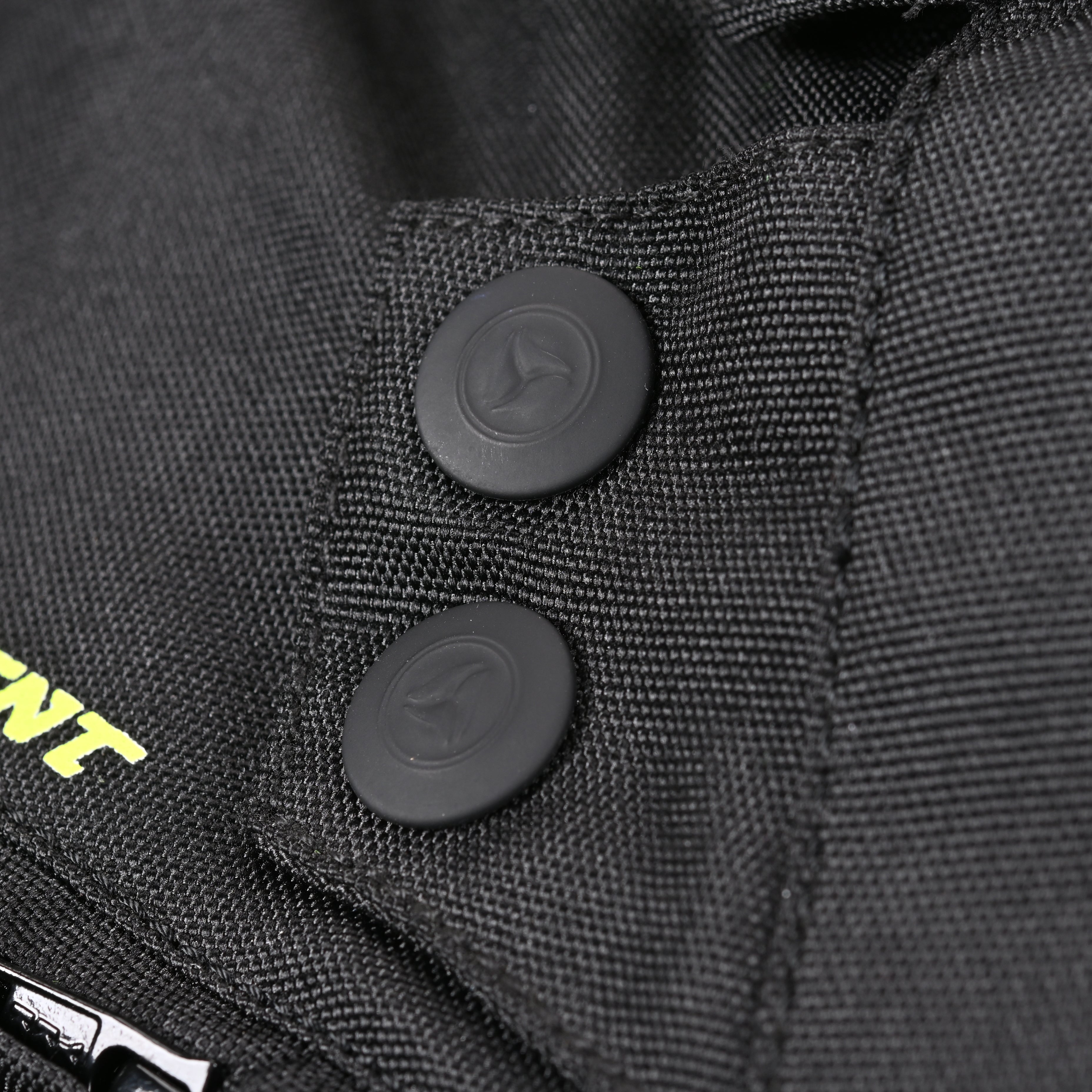 R-TECH Chaqueta Textil Knight Rider (Long) Negro/Antracita/Amarillo - SECURTEX MOTOR S.L (t/a MaximoMoto)