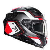 HJC F71 Arcan Sports Motorcycle Full Face Touring Helmet Red