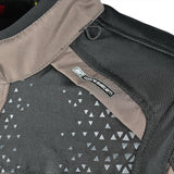 Bela Crossroad Extreme Motorcycle Water Resistant Jacket Brown Navy