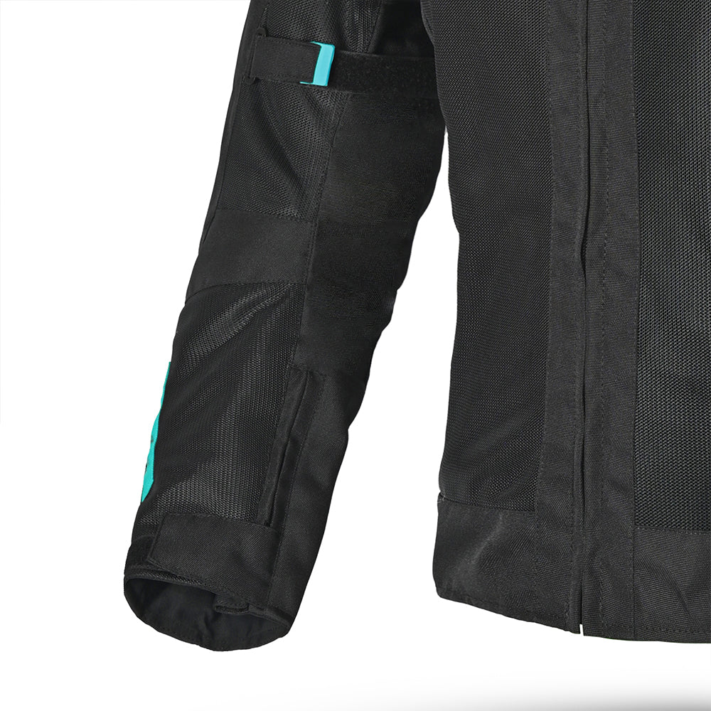 Bela Highland Lady Textile Jacket Black/Turquoise