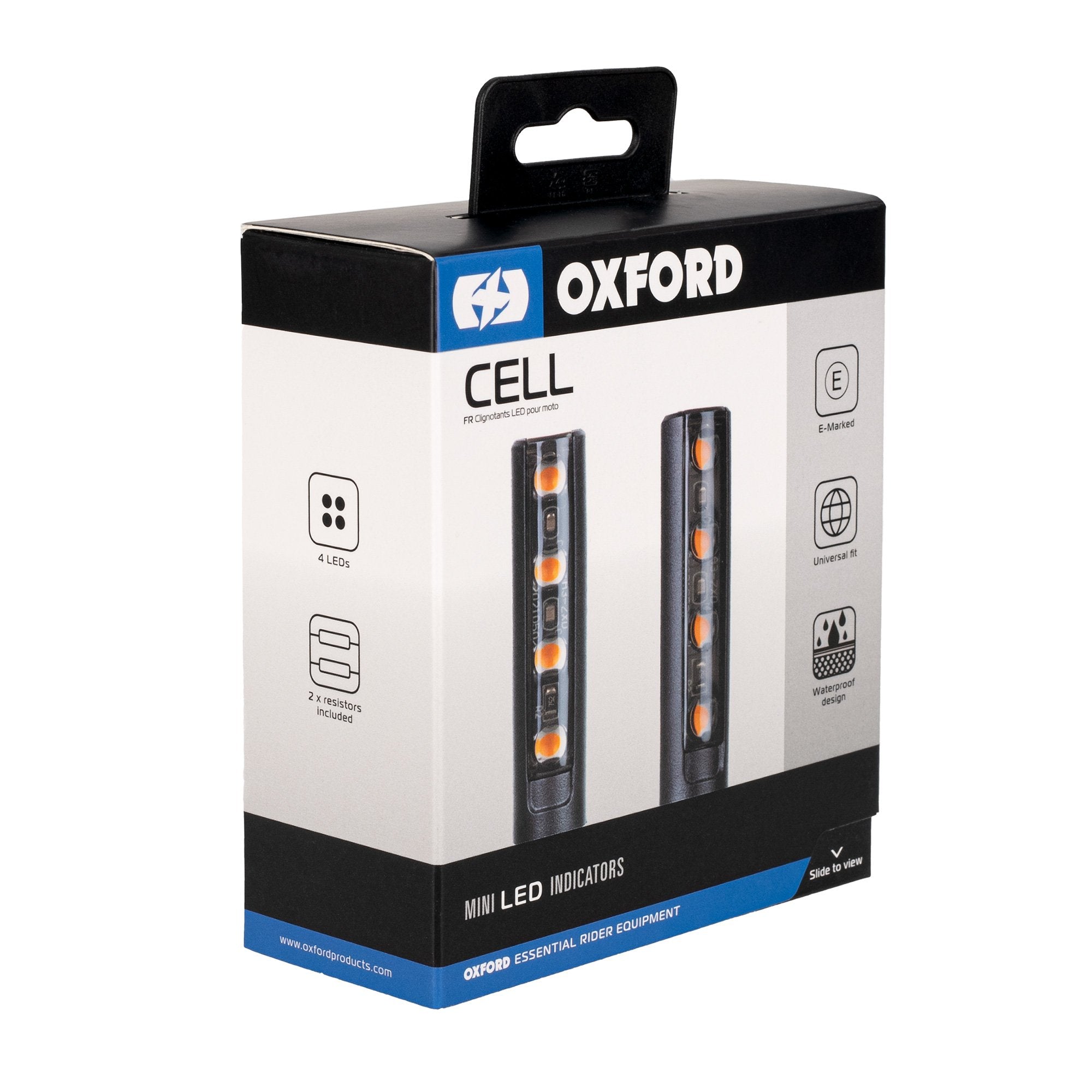 Oxford CELL Indicators Sleek Mini LED Motorcycle Lights images