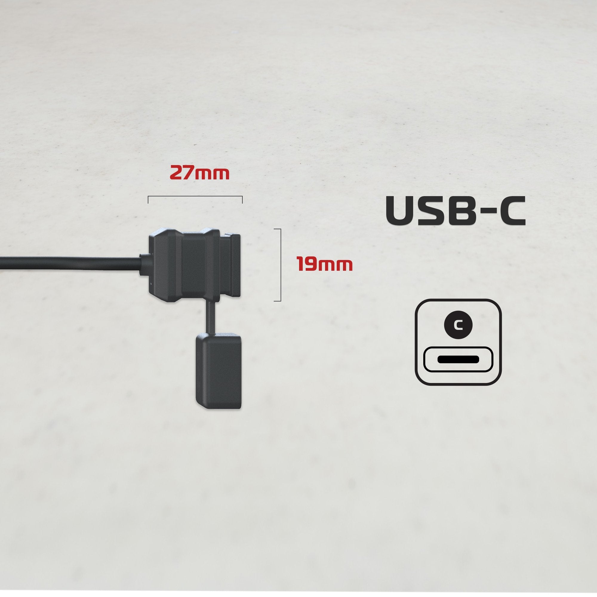 Oxford USB TYPE C 3.0 AMP Motorcycle USB Charger images