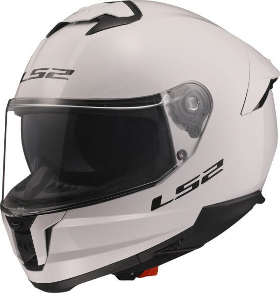 LS2 FF808 STREAM FULL FACE HELMETS GLOSS WHITE-06 3XL