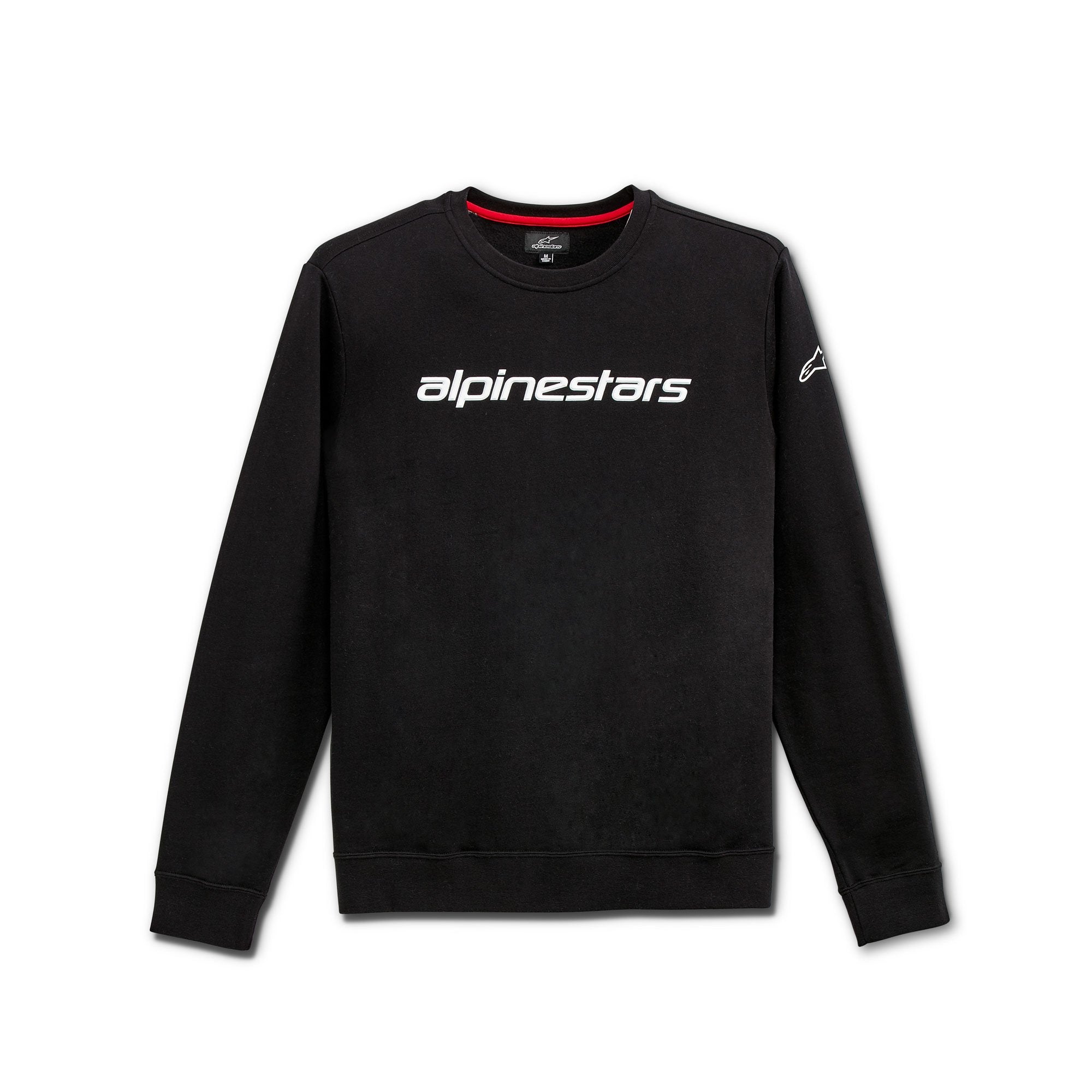 Alpinestars Linear Crew Fleece Black White images