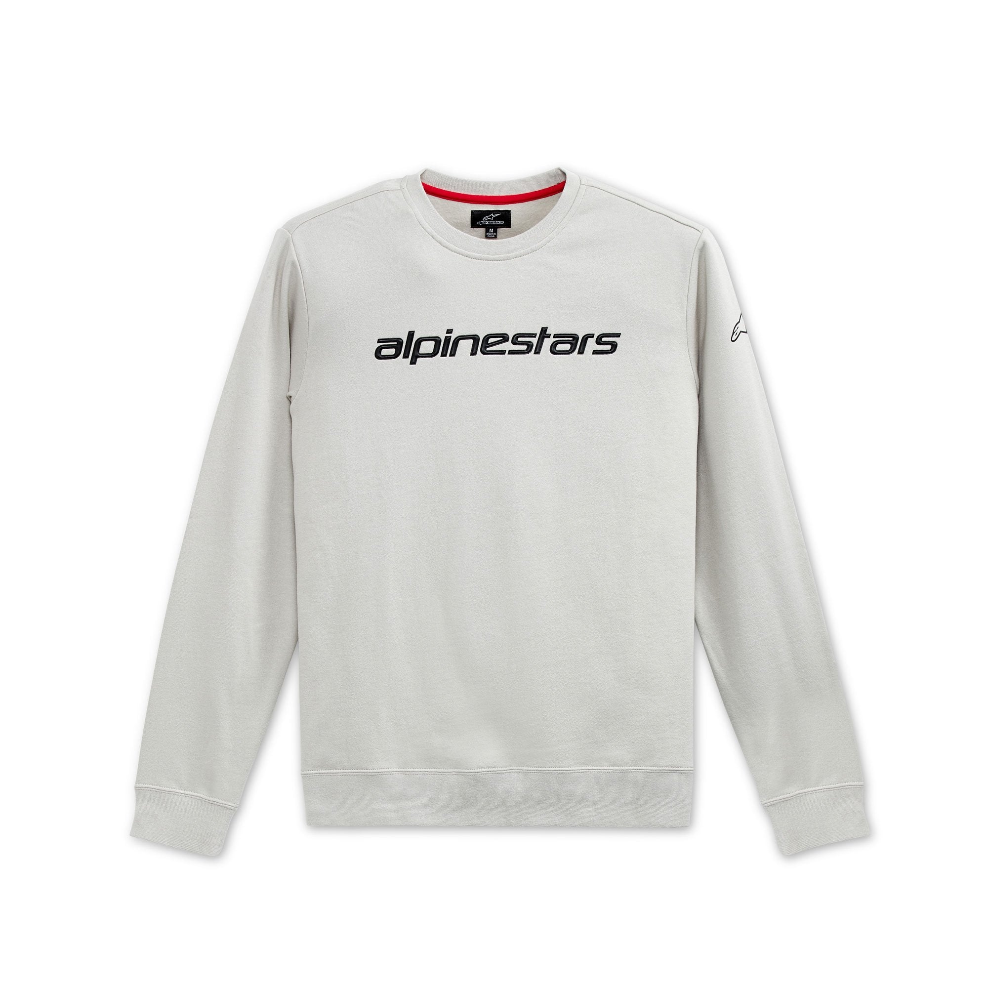 Alpinestars Linear Crew Fleece Silver Black images