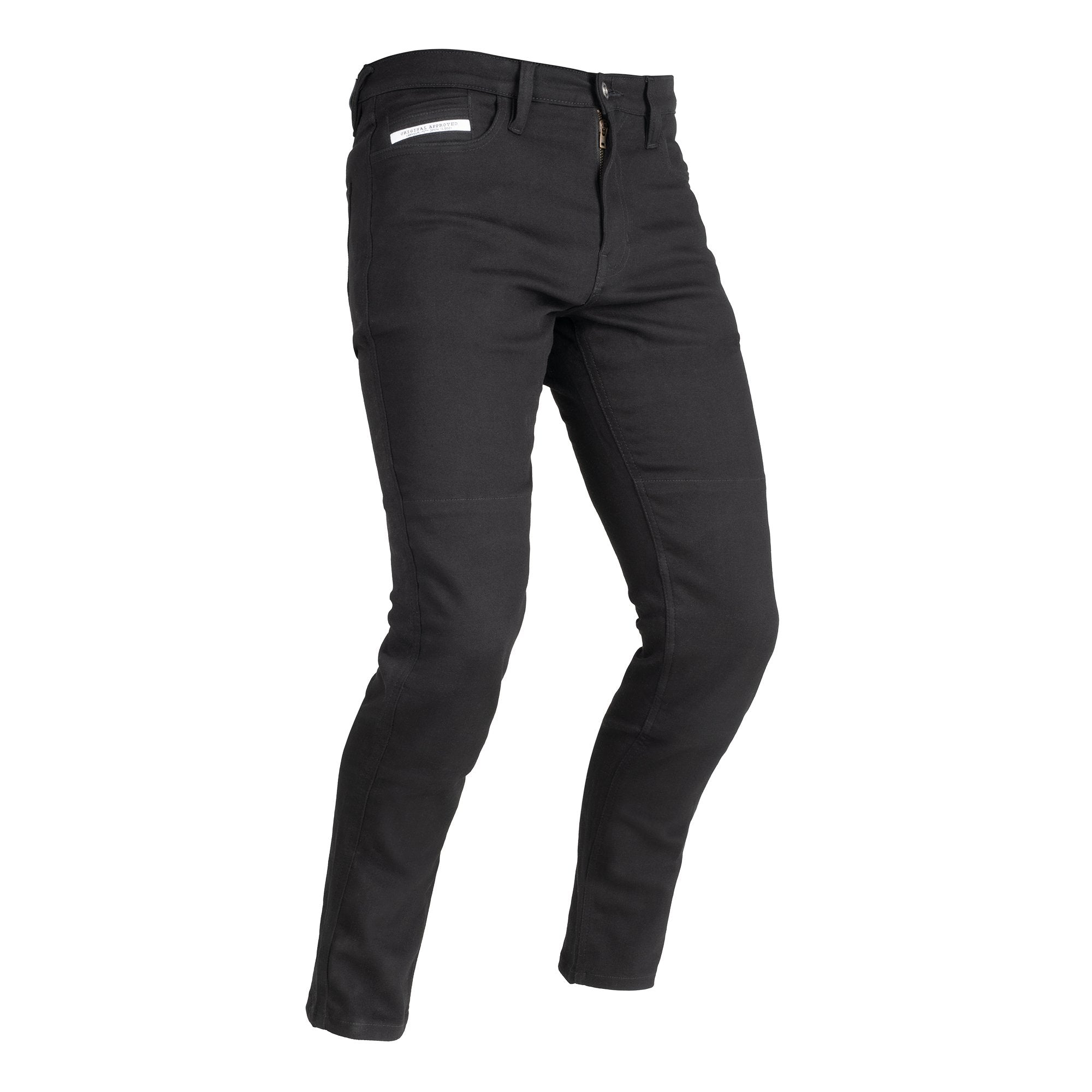 Oxford OA Super Stretch Men's Motorbike Slim Jean Black S images