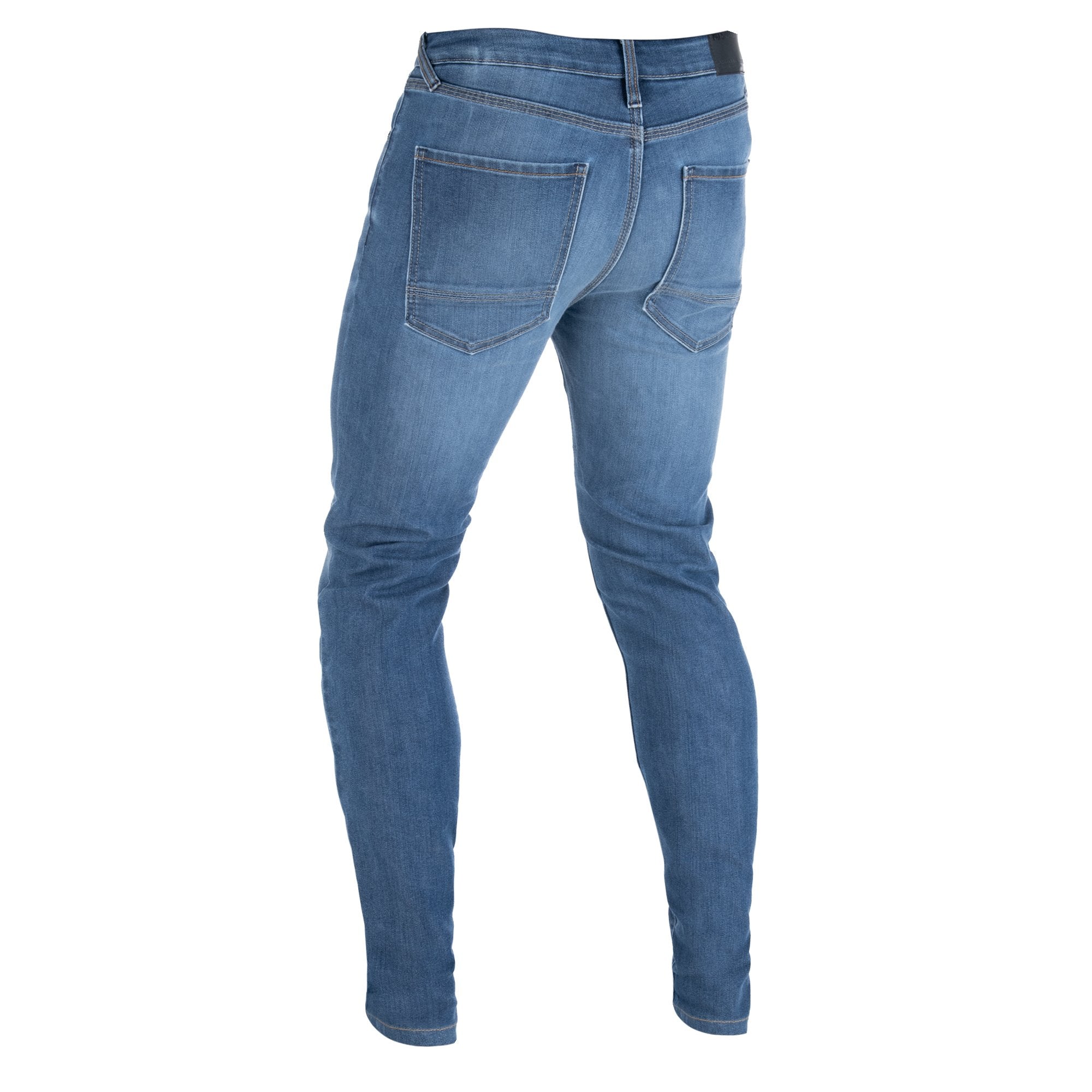 Oxford Original Approved AA Men's Motorbike Jean Slim Mid Blue 30 Length images