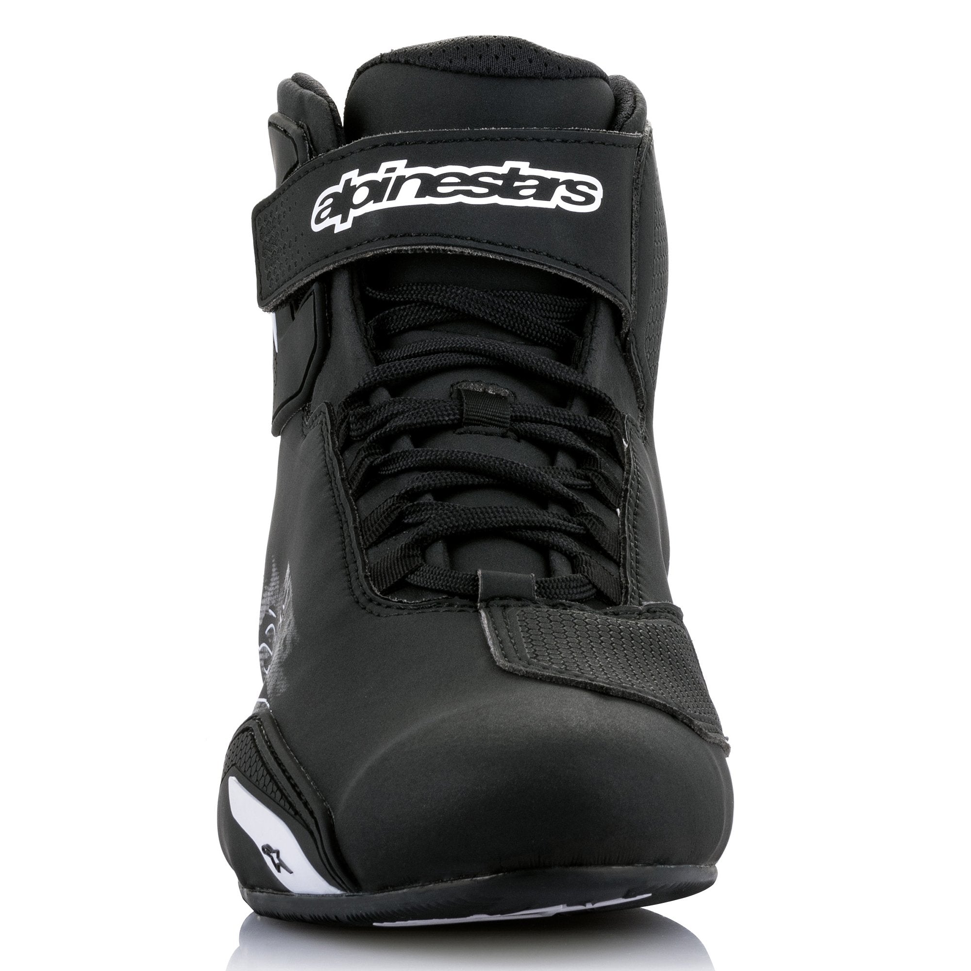 Alpinestars Sektor Riding Motorcycle Shoes Black White images
