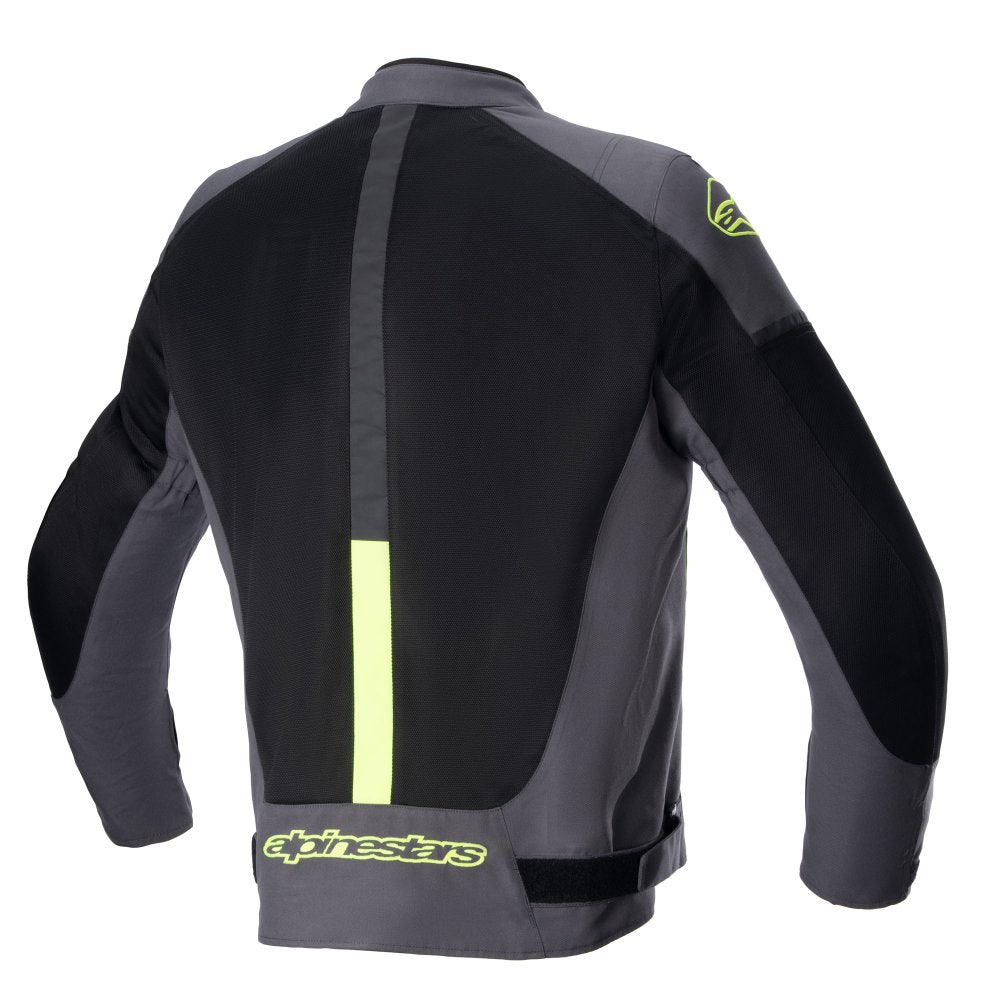 Alpinestars T Sp X Superair Motorcycle Jacket Tar Grey Black Yellow Fluo images