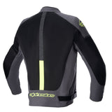 Alpinestars T Sp X Superair Motorcycle Jacket Tar Grey Black Yellow Fluo images