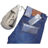 R-TECH - Brock Jeans Blue Denim - SECURTEX MOTOR S.L (t/a MaximoMoto)