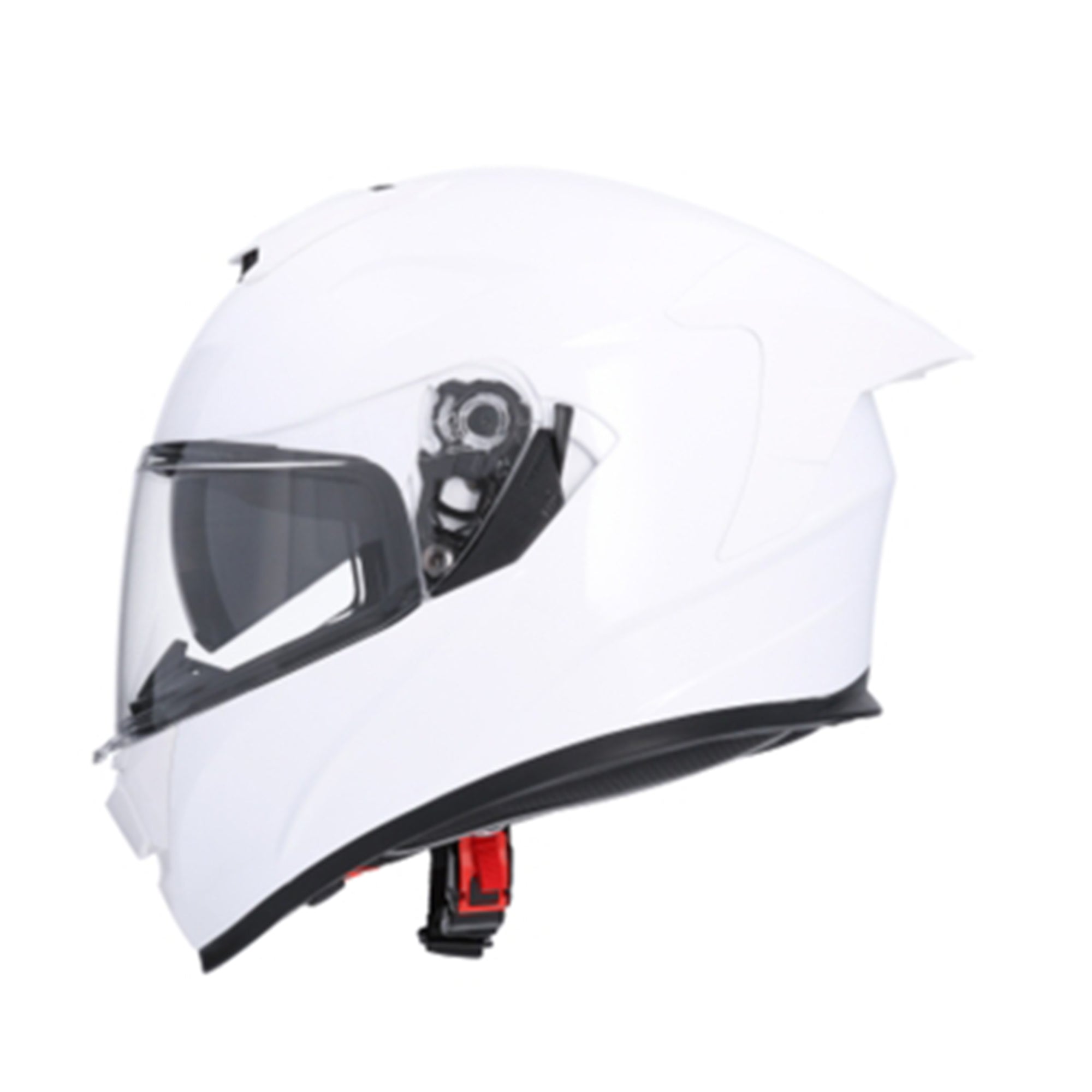 Shiro Raptor Full face Helmet One Color Pearl White