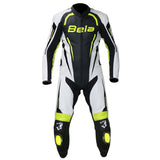 BELA-MONO 1 PC MAVERICK WHITE/BLACK/FLUORESCENT YELLOW - SECURTEX MOTOR SL (t/a MaximoMoto)