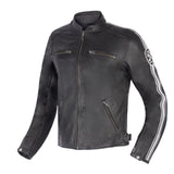BELA - Black Craft Leather Jacket - SECURTEX MOTOR SL (t/a MaximoMoto)