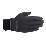 Alpinestars C-1 Windstopper Motorcycle Gloves Black - front pic