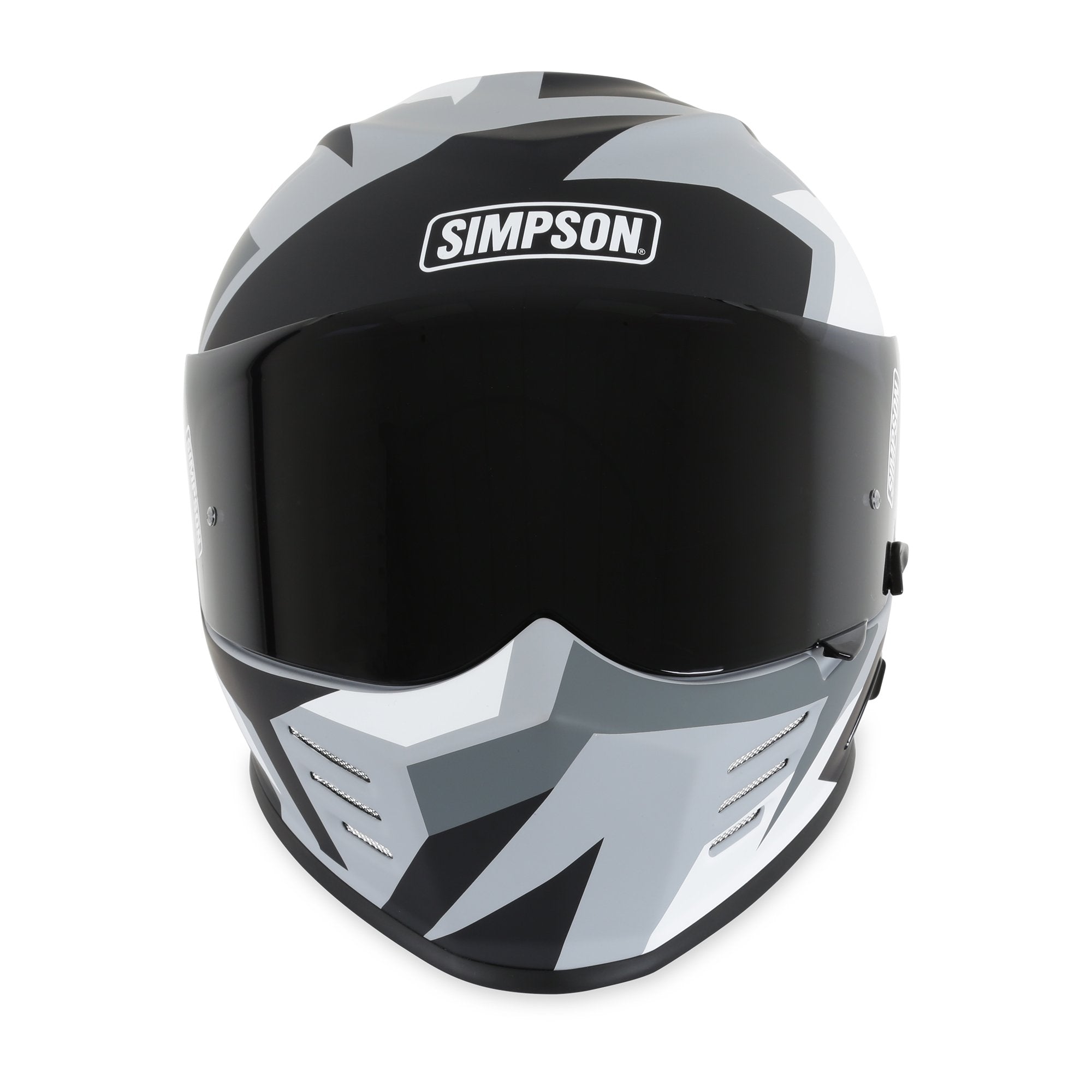 Simpson Venom Have Full Face Blue Motorbike Helmet