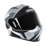 Simpson Venom Have Full Face Blue Motorbike Helmet