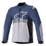 Alpinestars SMX Waterproof JKT Night Navy Dark Grey - MaximomotoUK
