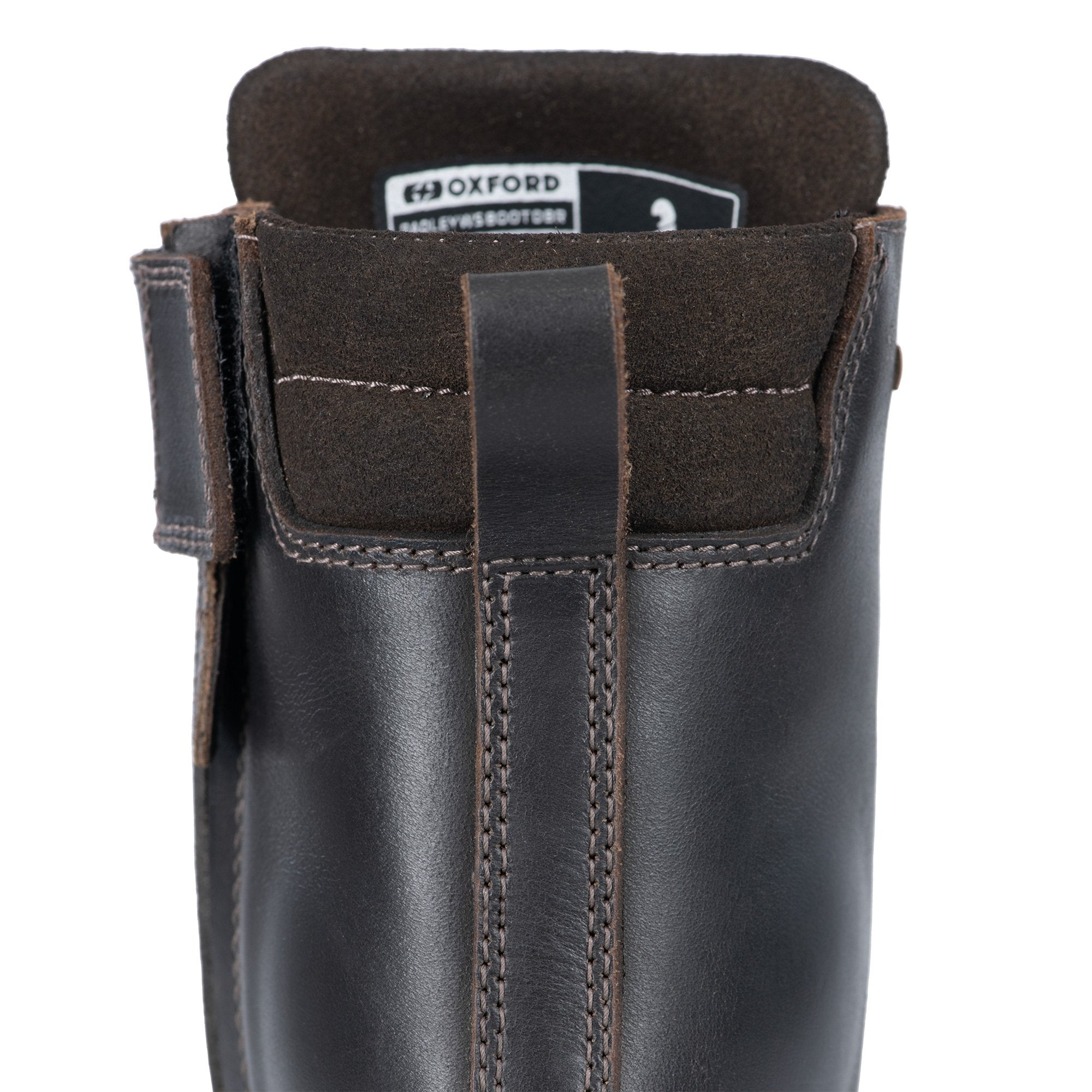 Oxford Radley Women's Waterproof Motorcycle Boots Dark Brown images