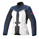 Alpinestars Stella ST-7 2L Gore-Tex Jkt Ice Grey Dark Blue Blk - front pic