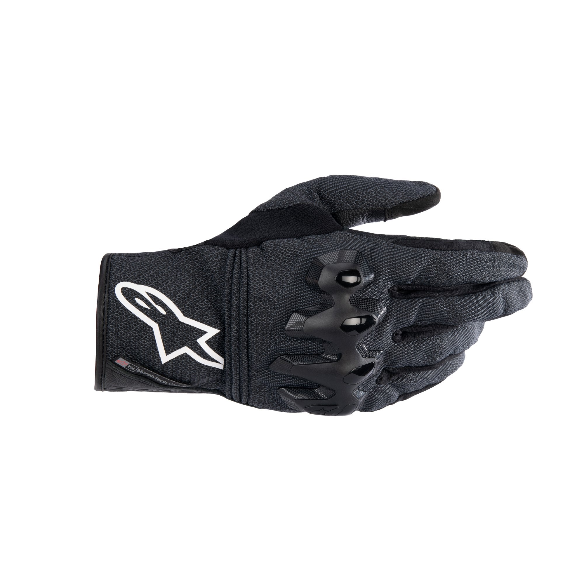 Alpinestars Morph Street Summer Motorcycle Gloves Black - back pic