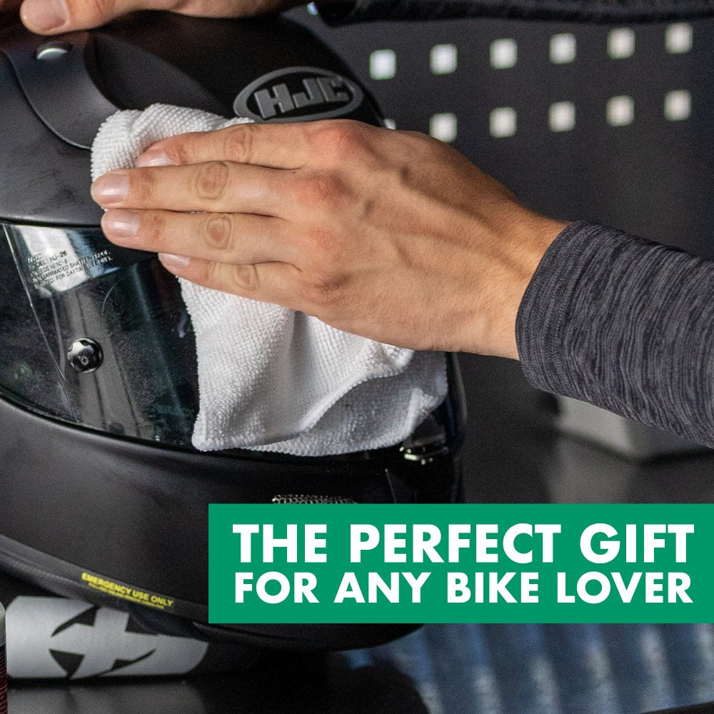 Oxford Mint Motorcycle Helmet Care Kit XL Clean and Fog Free images