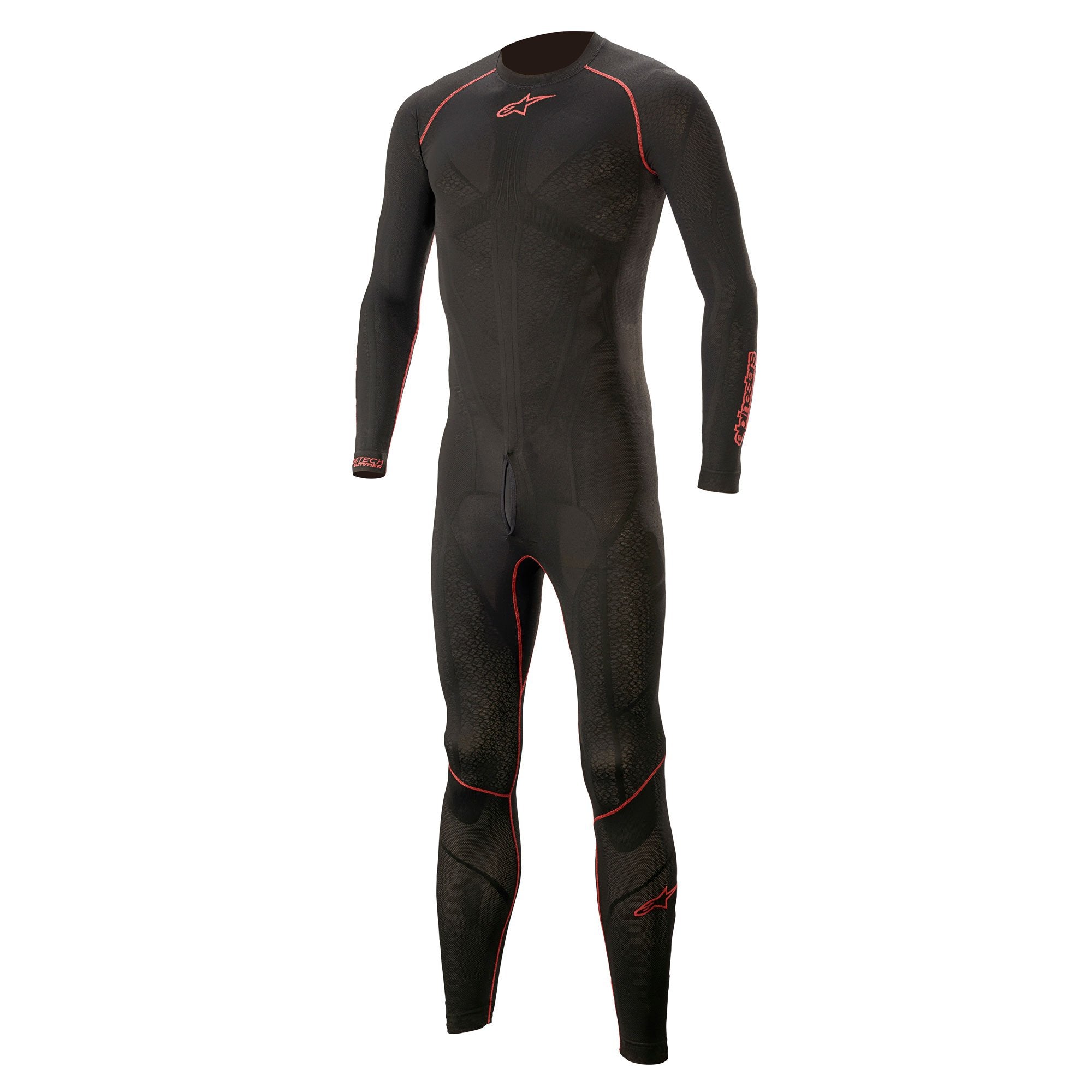 Alpinestars Ride Tech Lite 1Pc Undersuit Black Red images