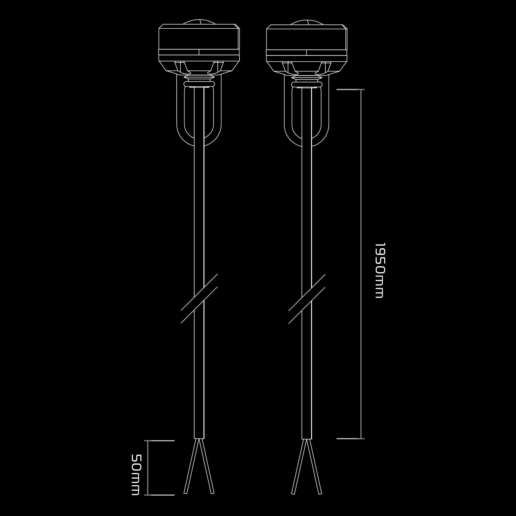 Oxford Motorcycle Front Visibility Run Light images