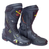R-TECH - TORNADO WP BLACK LEATHER BOOTS - SECURTEX MOTOR SL (t/a MaximoMoto)
