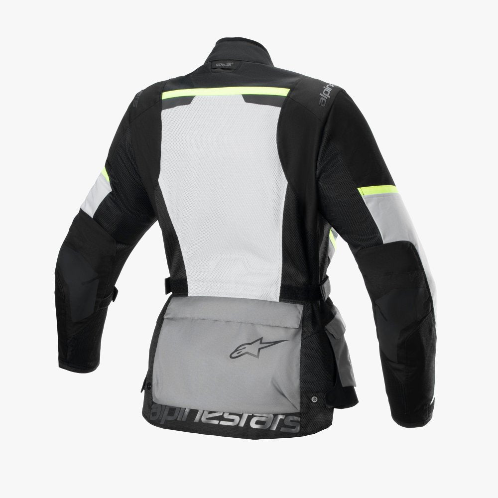 Alpinestars Stella Andes Air DS Jacket Ice Grey//D Grey/Blk S - back pic