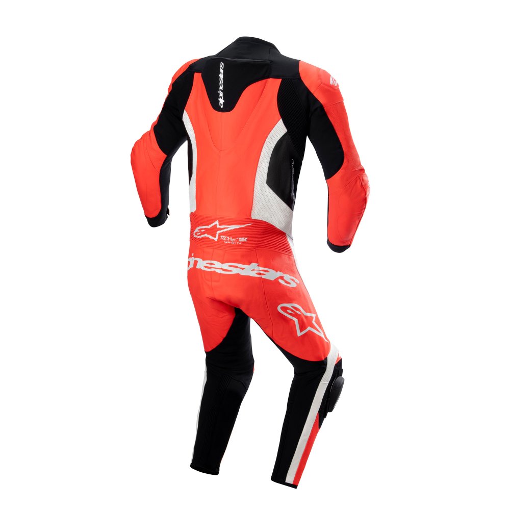 Alpinestars Gp Force Lurv 1 Pc Leather Suit Red/Fluo/White/Black images