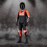 Alpinestars Missile V2 Ward 1 Pc Leather Suit Black/R/Fluo White images