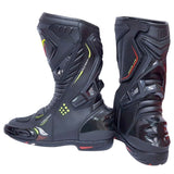 R-TECH - TORNADO WP BLACK LEATHER BOOTS - SECURTEX MOTOR SL (t/a MaximoMoto)