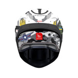 MT Targo S Patton A0 Motorcycle Helmet Gloss White Camo - MaximomotoUK