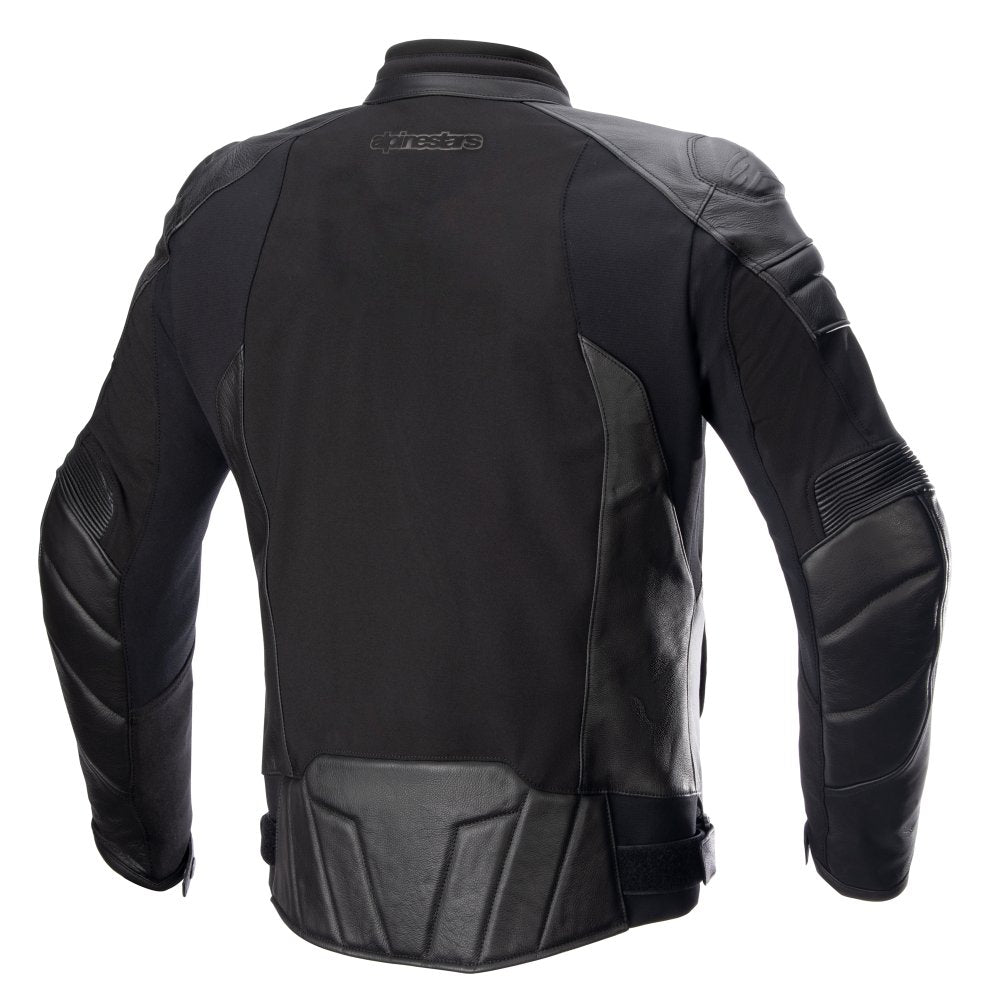 Alpinestars Proton Waterproof Jacket Black Black - back pic