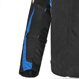 BELA Highland Motorcycle Riding Jacket Men Black Blue images