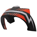LS2 FF805 Helmets Carbon Raute Spoiler Replica Black Red