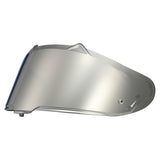 LS2 FF807 Helmets Sun Visor Iridium Silver (Triangle Shape)