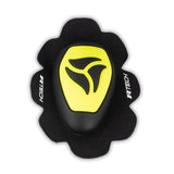 R-TECH - Knee Slider Knee Protector Black/Fluor Yellow - SECURTEX MOTOR SL (t/a MaximoMoto)