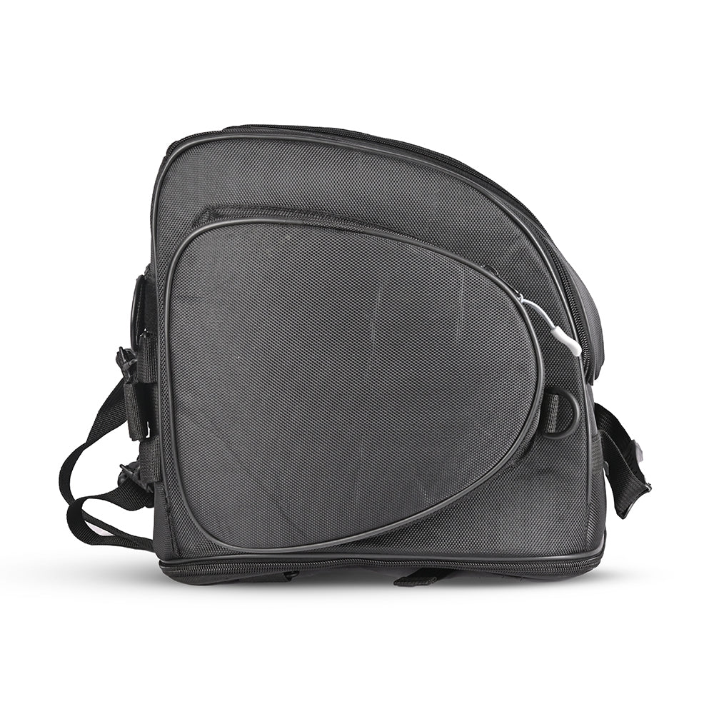 BELA - Black Safety Leather/Textile Backpack - SECURTEX MOTOR SL (t/a MaximoMoto)