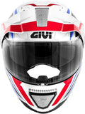 GIVI HELMET MOD X33/CANYON C/PL.D/LAYERS WHITE/RED - SECURTEX MOTOR SL (t/a MaximoMoto)